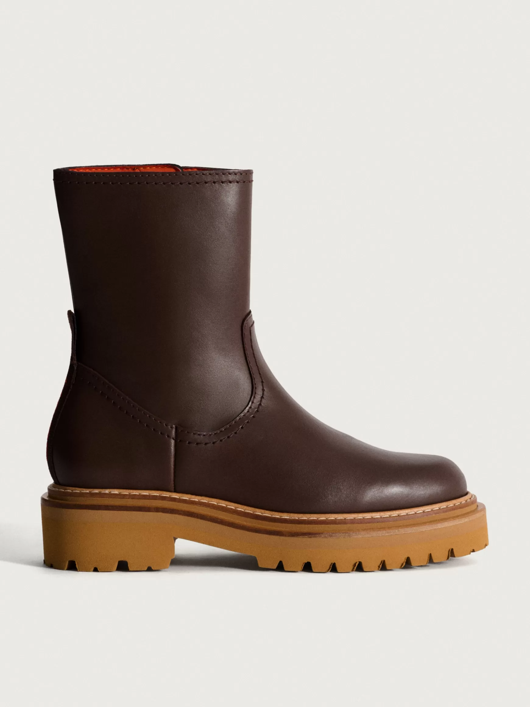 HOFF Bottes Et Bottines*BOTTE EN CUIR OFFICE MARRON