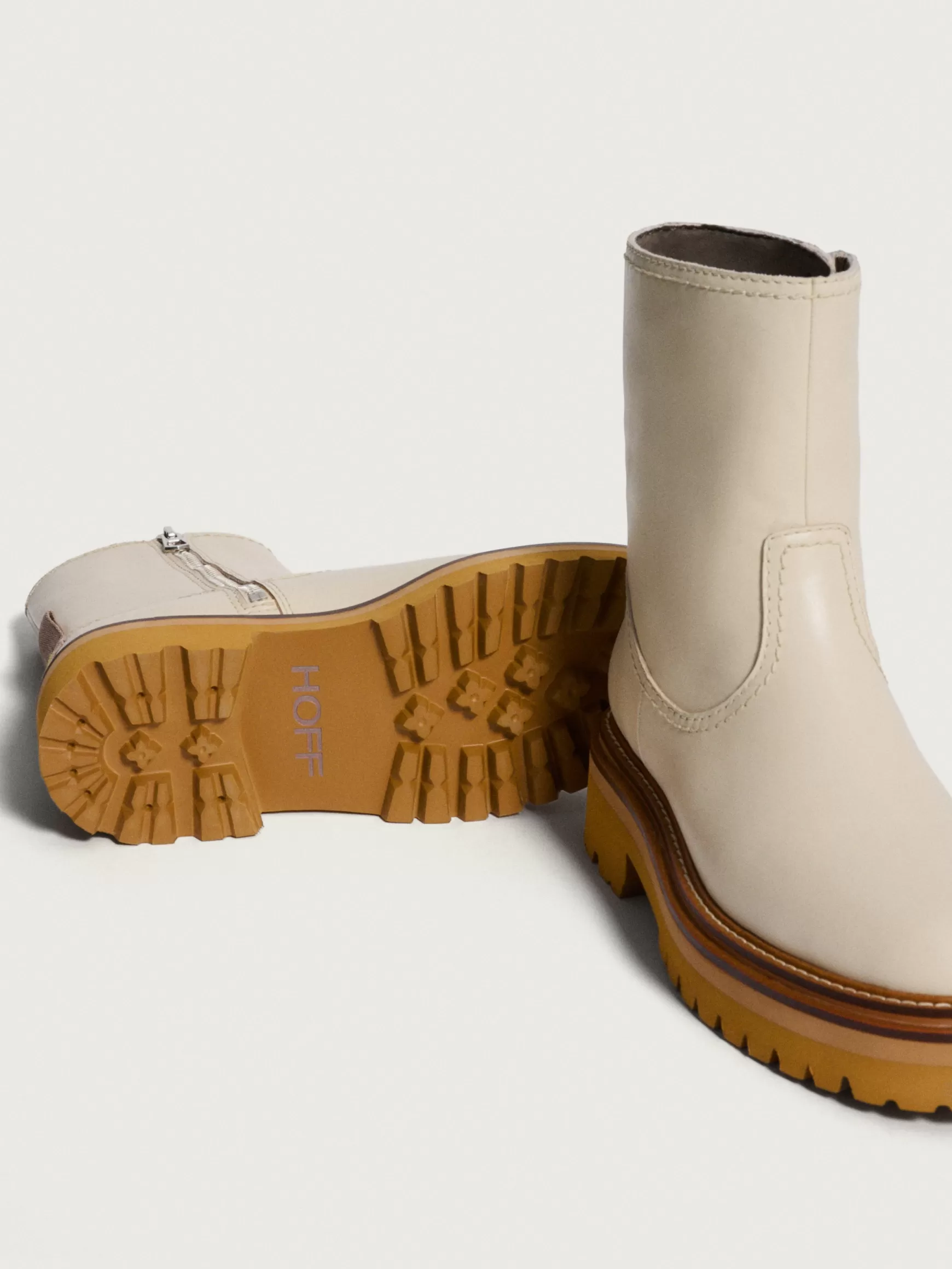 HOFF Bottes Et Bottines*BOTTE EN CUIR OFFICE OFF WHITE