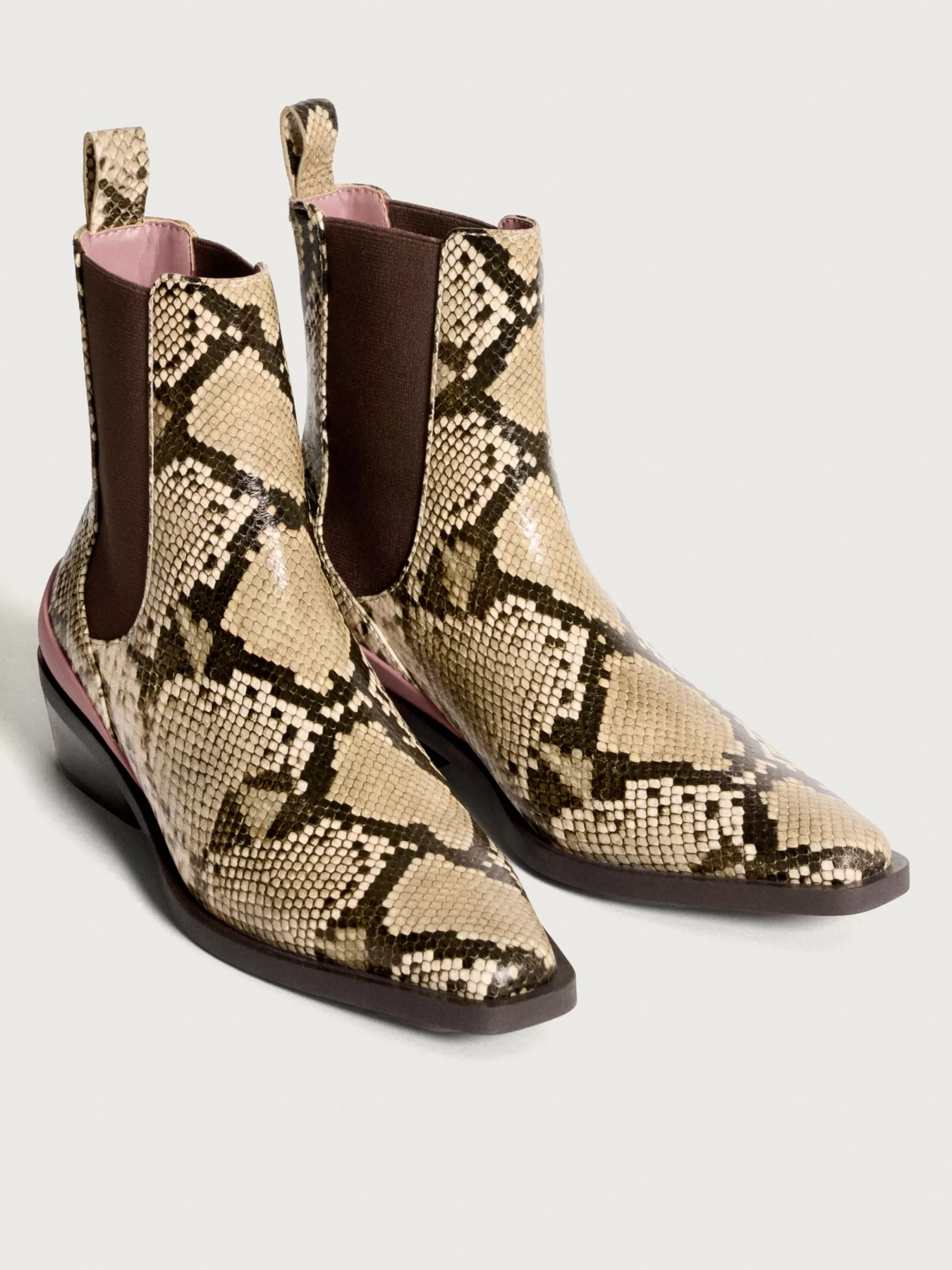 HOFF Bottes Et Bottines*BOTTINE COWBOY RODEO BEIGE