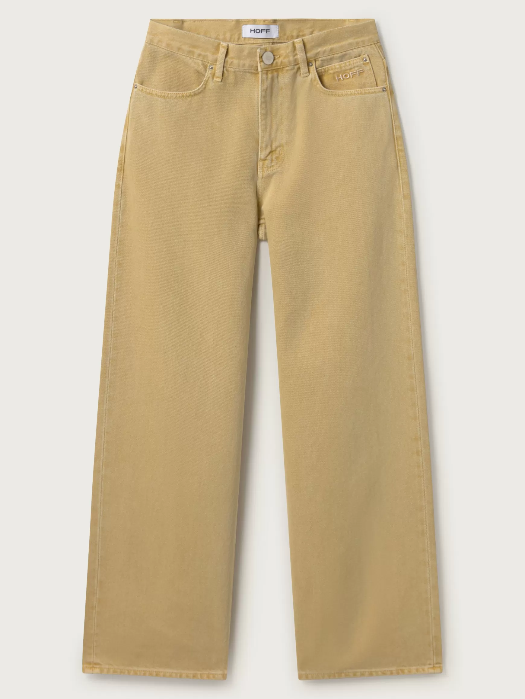 HOFF Pantalons*DENIM MOUTARDE