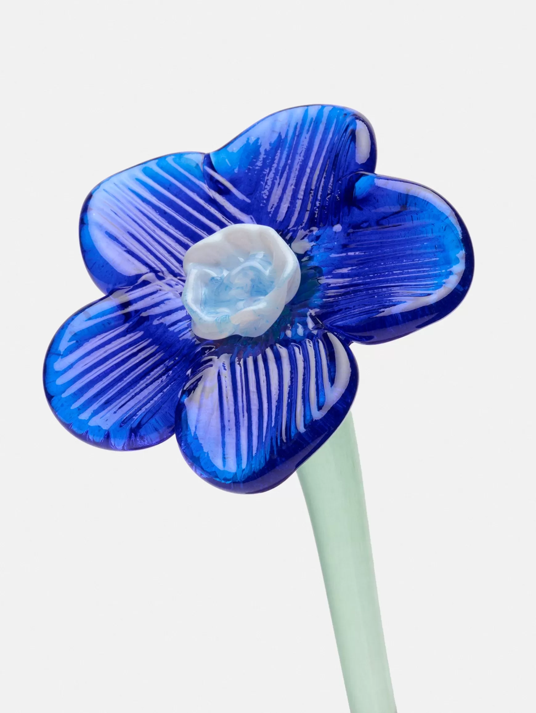 HOFF Déco | Déco*MOUTHBLOWN CRYSTAL FLOWER BLUE